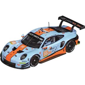 Carrera 27780 Porsche 911 RSR Gulf Racing Mike Wainwright No.86 Silverstone 2018 1:32 Scale Evolution Analog Slot Car