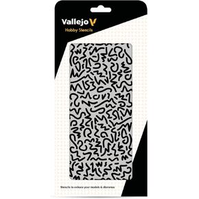 Vallejo AV Stencils - 1:32 Luftwaffe WWII Shingles Camo