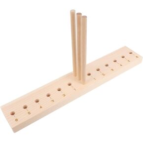 Housoutil Wooden Bow Maker Tool Extended Craft Bows Maker for Custom Bows Wreaths and Decorations and Design for Efficient Bow Creation