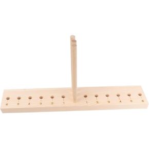 IWOWHERO Extended Bow Maker Wooden Ribbon Tool for Bows Wreaths Durable Craft Accessory for Creative Decorations for Parties