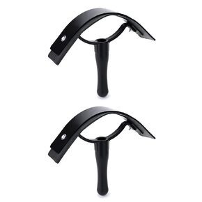 Qwork Clast Scraper ، 2 Pack Supplies Wick Wick Wick بعيدًا عن الماء والعرق سهلة تشغيل لوازم الاستمالة على الخيول