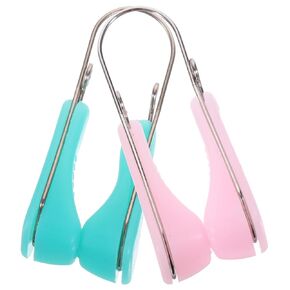3pcs Silicone Nose Shaping Clip for Nose Bridge Straightening Ergonomic Design for Droopy Random Color Silicone Material
