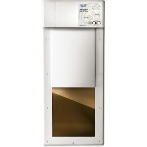 High Tech Pet Fully Automatic Pet Door for Wall and Door Installation - (PX-1W, Medium Wall Mount)
