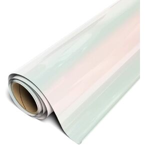 Siser EasyWeed HTV 11.8" x 3ft Roll - Iron on Heat Transfer Vinyl (Electric White Opal)