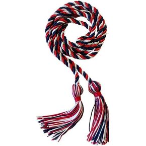 Intertwined Graduation Honor Cords (Royal Blue/Gold)