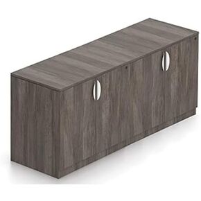 SL7122TOP-SL3622SC Storage Cabinet Credenza, 72" w x 22" d x 29 1/2" h - Artisan Grey