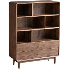 Bookcase Shelf Floor-to-Ceiling Low Bookcase Storage Display Bookshelf Study Combination Bedroom Suitable for Living Room Study Office Bookshelf with Storage