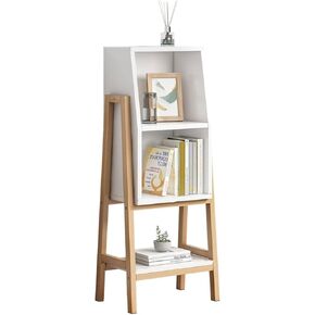 Bookcase Shelf Household Floor-to-Ceiling Small Bookshelf 3-Layer Shelf Floor-to-Ceiling Bookcase Office Supplies Storage Display Rack Bookshelf with Storage