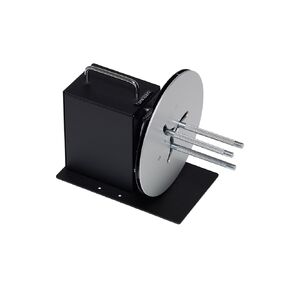 MC-11 Label Rewinder, 9" Height, 4" Width, Black