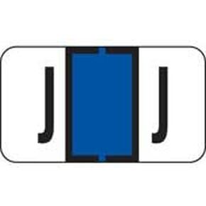 Jeter Alpha Ring Book Replacement Page (5 Pages 120 Labels) (Letter T-Lt.Blue/White)