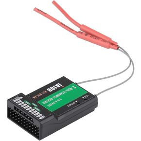 FS IA10B 2.4G 10CH Receiver with iBus Port, PM Output Dual Antenna for FS i6/i6S i10 Transmitters for RC Helicopter Airplane Glider