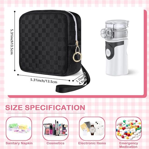 حافظة استنشاق الربو من Likesing، حامل حقيبة استنشاق من السيليكون متوافق مع 2 فنتولين مفيد، حامل جهاز استنشاق للبالغين والأطفال (حقيبة تخزين فقط، وردي) in Kuwait