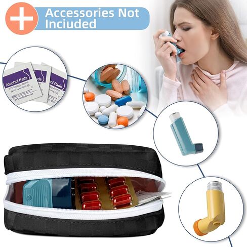 حافظة استنشاق الربو من Likesing، حامل حقيبة استنشاق من السيليكون متوافق مع 2 فنتولين مفيد، حامل جهاز استنشاق للبالغين والأطفال (حقيبة تخزين فقط، وردي) in Kuwait