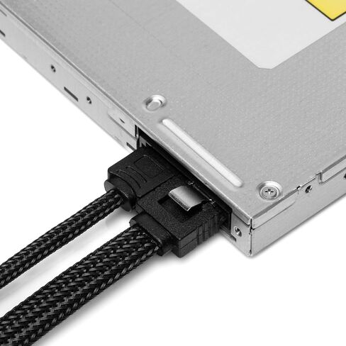 CRJ 15-Pin SATA Power to 6-Pin SATA Slimline 12" Sleeved Power Adapter Cable in Saudi Arabia