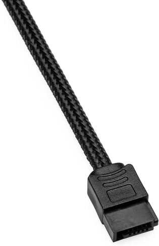 CRJ 15-Pin SATA Power to 6-Pin SATA Slimline 12" Sleeved Power Adapter Cable in Saudi Arabia