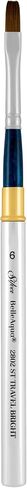 Silver Brush Limited 2802st-8 Beleaqua مقبض قصير فرشاة سفر ساطع مع شعيرات اصطناعية حمراء ناعمة ، وفرشاة ألوان مائية فنان محترفة ، وأيضًا للاكريليك ، والغواش ، والأحبار ، والأصباغ ، والحجم 8 in Saudi Arabia