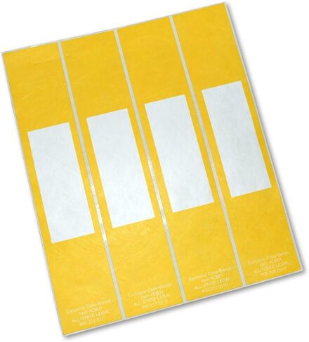 ملفات ترميز ألوان Color Colors مقابض وملصقات لجيوب ومحافظ للملفات القابلة للتوسيع ، البحرية ، 100 لكل حزمة in Kuwait