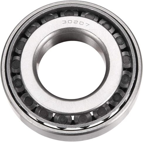 uxcell 30205 Tapered Roller Bearing Cone and Cup Set, 25mm Bore 52mm OD 15mm Thickness 2pcs in Saudi Arabia