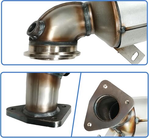 Rear Catalytic Converter Compatible with 2011 2012 2013 2014 2015 2016 Chevrolet Cruze, 2016 Limited 1.4L l4 Catalytic Convertor High Performance (EPA Compliant) in Saudi Arabia