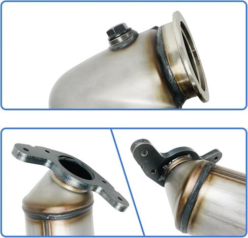 Rear Catalytic Converter Compatible with 2011 2012 2013 2014 2015 2016 Chevrolet Cruze, 2016 Limited 1.4L l4 Catalytic Convertor High Performance (EPA Compliant) in Saudi Arabia