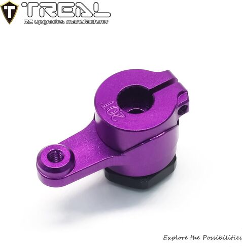 TREAL Aluminum 7075 Servo Saver Set Servo Horn 20T for Losi 1/18 Mini LMT(Blue) in Saudi Arabia