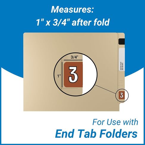 Doctor Stuff - File Folder Labels, Number 0, Colwell Jewel Tone Match - CONM Series Chart Stickers, Yellow, 1" x 1-1/2", #0, 500/Roll in Kuwait
