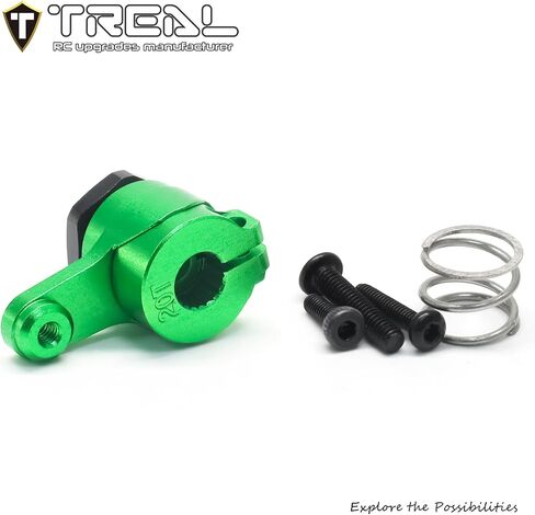Treal Aluminium 7075 Servo Saver Set Servo Horn 20T for Losi 1/18 Mini LMT (Blue) in Kuwait