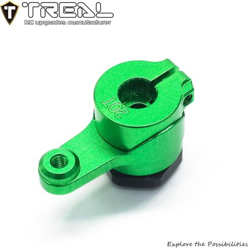 Treal Aluminium 7075 Servo Saver Set Servo Horn 20T for Losi 1/18 Mini LMT (Blue) in Kuwait