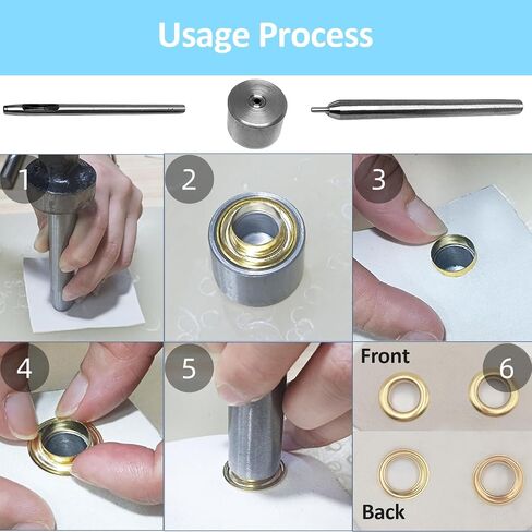 Simaiyun 200 PCS 2MM ثقيلة الحلقات الصغيرة ، جفن دعم ذاتي للخرز CORES COLLES DIY Projects （GOLD） in Kuwait