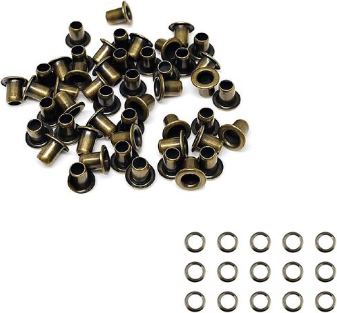 Simaiyun 200 PCS 2MM ثقيلة الحلقات الصغيرة ، جفن دعم ذاتي للخرز CORES COLLES DIY Projects （GOLD） in Kuwait