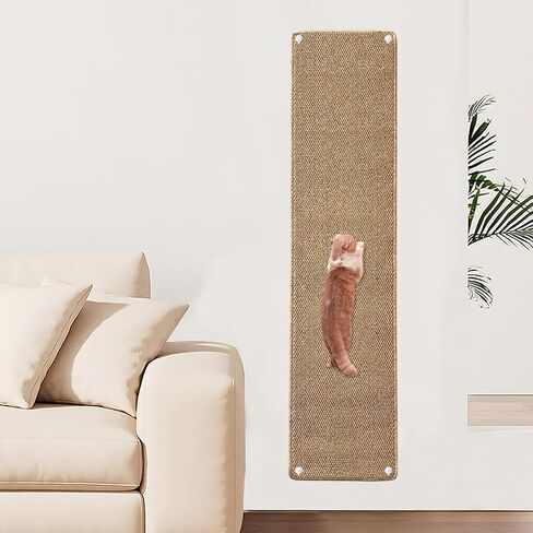 70.9 "× 15.9" سجادة كبيرة تسلق الجدار الكبير مع 10pcs الأظافر للتمرين الداخلي ، خدش (رمادي) in Saudi Arabia