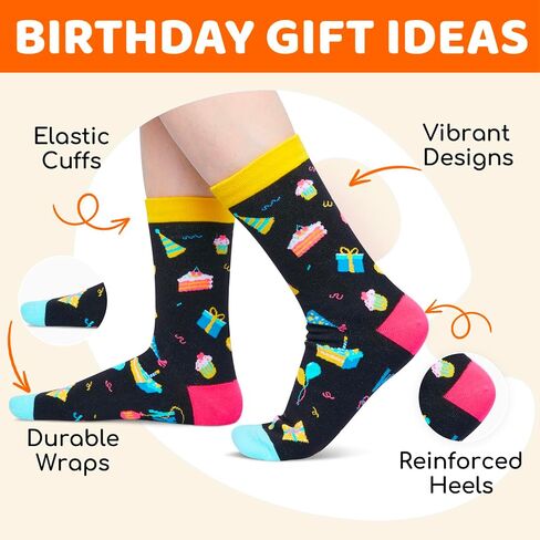 HAPPYPOP 16th Birthday Gifts Socks Ideas - Gifts for 16 Year Old Teenage Girls Boys, 16th Birthday Presents for Teens Age 16 in Saudi Arabia