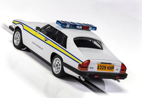 Scalextric Jaguar XJS Motul Spa 24 Hrs 1982 1:32 Slot Race Car C4261 Black, Red & White in Saudi Arabia