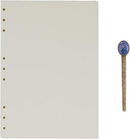 B5 Refill Paper 9 Hole Punched Filler Paper Refills for B5 Loose Leaf Notebook Travel Journal Personal Diary Planner Binder Scrapbook, 80 Sheet, 160 Page, Blank Paper, 6.9 Inches x 9.8 Inches in Saudi Arabia