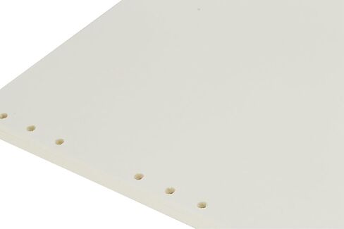 B5 Refill Paper 9 Hole Punched Filler Paper Refills for B5 Loose Leaf Notebook Travel Journal Personal Diary Planner Binder Scrapbook, 80 Sheet, 160 Page, Blank Paper, 6.9 Inches x 9.8 Inches in Saudi Arabia