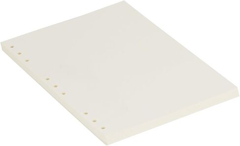 B5 Refill Paper 9 Hole Punched Filler Paper Refills for B5 Loose Leaf Notebook Travel Journal Personal Diary Planner Binder Scrapbook, 80 Sheet, 160 Page, Blank Paper, 6.9 Inches x 9.8 Inches in Saudi Arabia