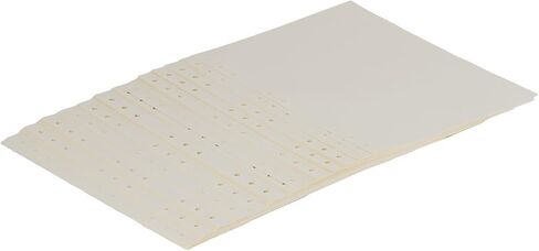 B5 Refill Paper 9 Hole Punched Filler Paper Refills for B5 Loose Leaf Notebook Travel Journal Personal Diary Planner Binder Scrapbook, 80 Sheet, 160 Page, Blank Paper, 6.9 Inches x 9.8 Inches in Saudi Arabia