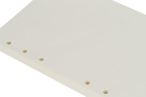 B5 Refill Paper 9 Hole Punched Filler Paper Refills for B5 Loose Leaf Notebook Travel Journal Personal Diary Planner Binder Scrapbook, 80 Sheet, 160 Page, Blank Paper, 6.9 Inches x 9.8 Inches in Saudi Arabia