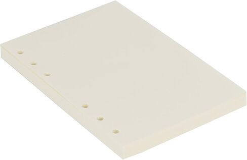 B5 Refill Paper 9 Hole Punched Filler Paper Refills for B5 Loose Leaf Notebook Travel Journal Personal Diary Planner Binder Scrapbook, 80 Sheet, 160 Page, Blank Paper, 6.9 Inches x 9.8 Inches in Saudi Arabia
