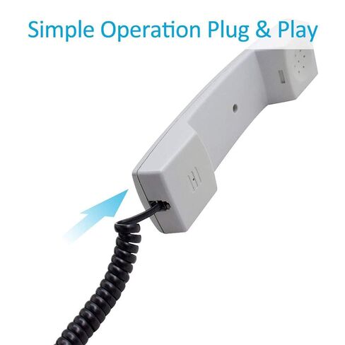 يعمل سلك الهاتف ، سلك الهاتف غير المصقول 4feet مع جميع الهواتف الأرضية المحببة ، متوافق عالميًا ، للاستخدام في المنزل أو المكتب ، ملحق الهاتف in Kuwait