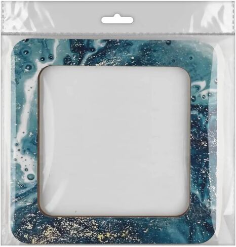 Big Hoop with Magnetic Holders from Plywood for Embroidery and Cross Stitching, MP-001 Light (5.5x5.5 in), Embroidery Wood Hoop, Beading Frame, Perforated Paper Magnetic Holder in Kuwait
