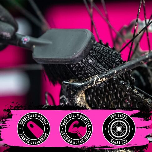 Muc-Off - 372 Detailing Bike Cleaning Brush, Black, One Size in Saudi Arabia