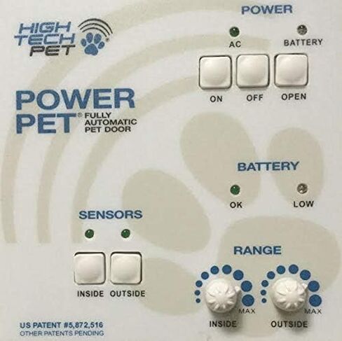 High Tech Pet Fully Automatic Pet Door for Wall and Door Installation - (PX-1W, Medium Wall Mount) in Kuwait