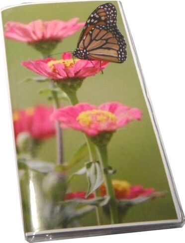 Handcrafted Address Book with 30 Page Note Pad Passwords Email (1, Monarch Butterfly) in Saudi Arabia