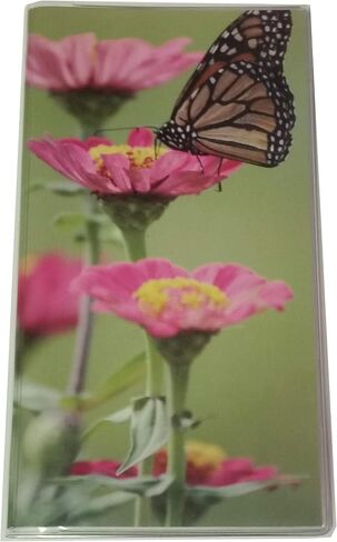 Handcrafted Address Book with 30 Page Note Pad Passwords Email (1, Monarch Butterfly) in Saudi Arabia