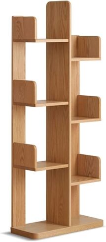 Bookcase Shelf Home Creative Cactus Bookshelf Storage Rack Decorative Display Rack Suitable for Living Room Study Office Book Storage Rack Bookshelf with Storage(B) in Saudi Arabia