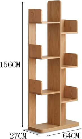Bookcase Shelf Home Creative Cactus Bookshelf Storage Rack Decorative Display Rack Suitable for Living Room Study Office Book Storage Rack Bookshelf with Storage(B) in Saudi Arabia