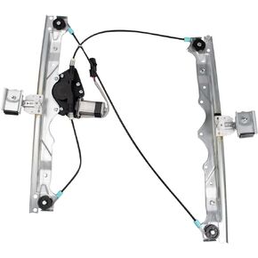 TRQ Power Window Regulator w/Motor Front RH Right Passenger Side for Grand Cherokee