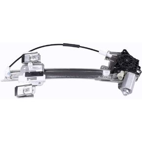 Power Window Regulators Rear Left Drivers Side with Motor Assembly Replacement Parts 2000-2005 For Buick LeSabre