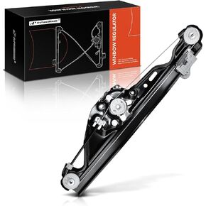 A-Premium Power Window Regulator without Motor Compatible with BMW 525i 525xi 528i 528xi 530i 530xi 535i 535xi 545i 550i Rear Driver Side